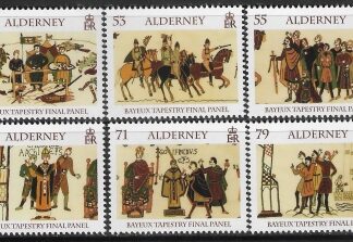 2014 Alderney  A515-20  Bayeux Tapestry Final Panel. U/M (MNH)