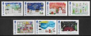 2014 Alderney  A531-37  Christmas - What Christmas Means. U/M (MNH)