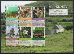 2016 Alderney  MSA573  Longis Nature Reserve. U/M (MNH)