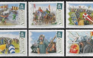 2016 Alderney  A580-5  950th Anniv. Battle of Hastings. U/M (MNH)