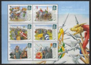 2016 Alderney  MSA586 950th Anniv. Battle of Hastings. U/M (MNH)