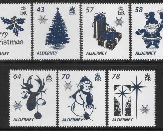 2016 Alderney  A587-93  Christmas Symbols. U/M (MNH)