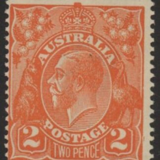 1920  Australia  SG.62  2d brown-orange. mounted mint.