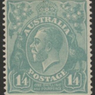 1927  Australia  SG.93 1/4d pale greenish-blue. mounted mint.