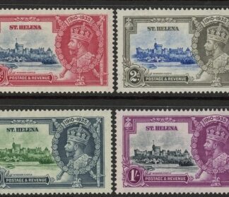 1935 St. Helena SG.124-7 Silver Jubilee set 4 values mounted mint.