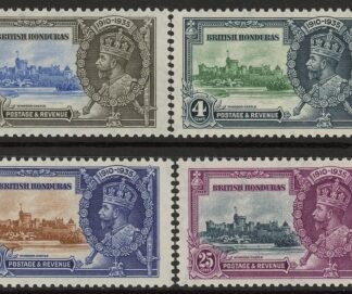 1935 British Honduras SG.143-6 Silver Jubilee set 4 values U/M (MNH)