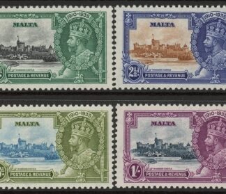 1935 Malta  SG.210-3  Silver Jubilee set 4 values   U/M (MNH)