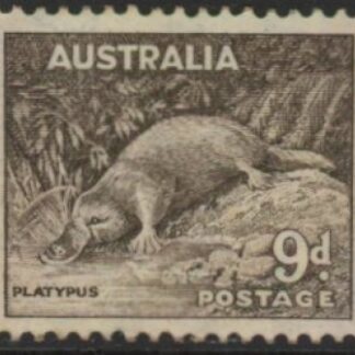 1938  Australia  SG.173  9d chocolate. U/M  (MNH)