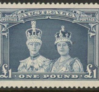 1938  Australia  SG.178  £1 bluish slate. U/M  (MNH)
