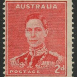 1938  Australia  SG.184  2d scarlet perf 15x14. U/M  (MNH)