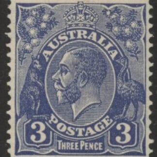 1932  Australia  SG.128  3d ultramarine U/M (MNH)