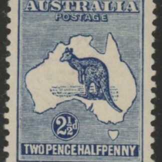 1917 Australia  SG.36  2½d deep blue. U/M (MNH)