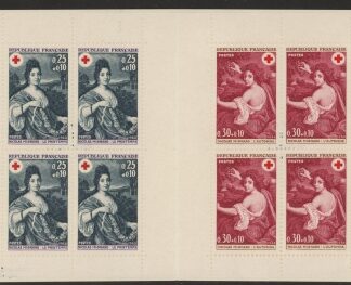 1968 France SG.1812-3 x 4  XSB18 Seasons. Booklet  U/M (MNH)