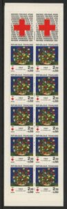 1984 France SG.2649ab XSB34 Caly's 'The Pink Basket'. Booklet U/M (MNH)