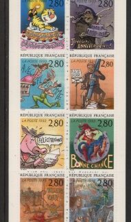 1993 France SG.3156-67 CSB23  Greetings. Booklet  U/M (MNH)