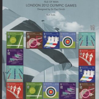 2012 Isle of Man. MS1722 Olympic Games. Face Value £9.52 U/M (MNH)