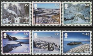 2010 Isle of Man. SG.1625-30 Christmas let it Snow. Face value £4.62 U/M (MNH)