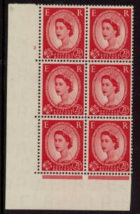 S50 2½d TI Tudor crown wmk. Cyld. 2 no dot. perf E/I U/M (MNH)