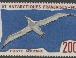 1959 French Antarctic  SG.18  200F Wandering Albatross. U/M (MNH)