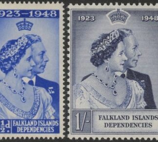 Falkland Islands Dependencies - 1948 Royal Silver Wedding. SG. G19-20  mounted mint