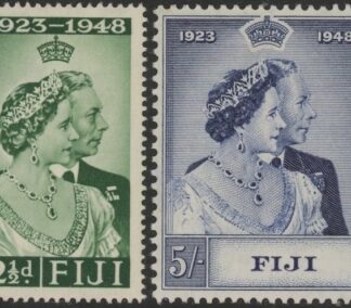 Fiji - 1948 Royal Silver Wedding. SG.270-1 mounted mint.