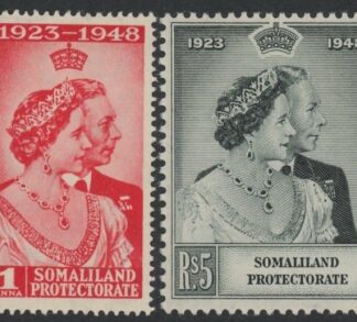 Somaliland  - 1948 Royal Silver Wedding SG.119-20 mounted mint