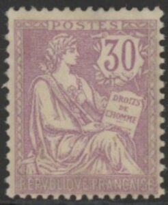 1902 France SG.313 30c mauve. LM/M