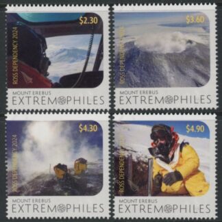 2024 Ross Dependency SG.206-9?   Mount Erebus Extremophiles. set 4 values. U/M (MNH)