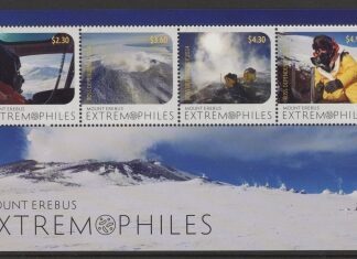 2024 Ross Dependency  MS.210?   Mount Erebus Extremophiles. mini sheet. U/M (MNH)