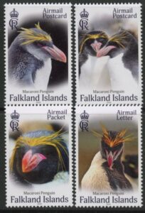 2024 Falkland Islands. SG.1573-6? Macaroni Penguins set 4 values. U/M (MNH)