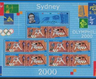 2000 France MS3679 Olympic Games Sydney Mini Sheet U/M (MNH)