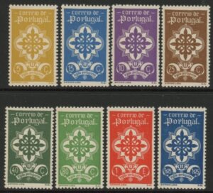 1940 Portugal SG.904-11 Portuguese Legion. 8 values. U/M (MNH)