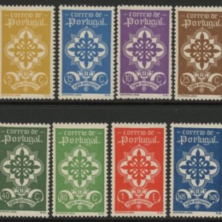 1940 Portugal SG.904-11 Portuguese Legion. 8 values. U/M (MNH)