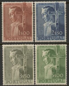 1954 Portugal SG.1118-21 Centenary of San Paolo. set 4 values U/M (MNH)