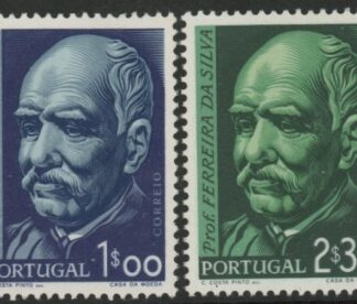 1956 Portugal SG.1134-5  Birth Centenary of Ferreira Da Silva.  2 values. U/M (MNH)
