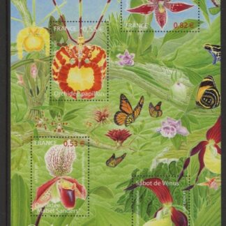 2005 France MS.4082 Orchids Mini Sheet U/M (MNH)