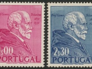 1952 Portugal  SG.1069-70  Birth Cent. of Prof. Gomes Teixeira. U/M (MNH)