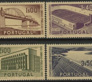 1952 Portugal  SG.1071-4  Centenary of Public Works. U/M (MNH)