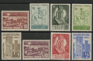1940 Portugal SG.912-9 Portuguese Centenaries. U/M (MNH)