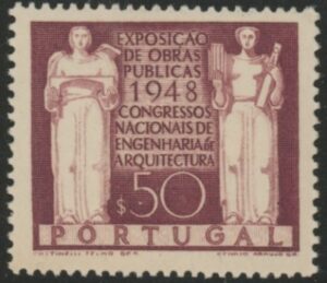 1948 Portugal SG.1020 Exhibition of Public Works & Nat. Congress. U/M (MNH)