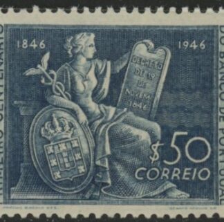 1946 Portugal  SG.997  Centenary of Bank of Portugal. U/M (MNH)