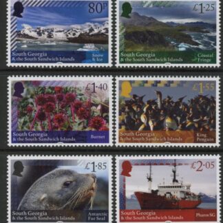 2024 South Georgia. SG.841-6 Tartan. set 6 values. U/M (MNH)