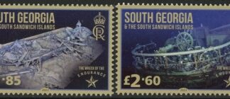2024 South Georgia. SG.853-4  Discovery of Shackleton's Endurance. set 2 values. U/M (MNH)