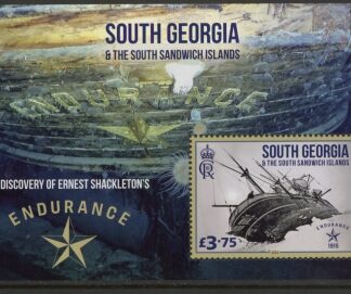 2024 South Georgia. MS.855  Discovery of Shackleton's Endurance. Mini Sheet. U/M (MNH)