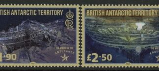 2024 British Antarctic - SG.864-5  Discovery of Shackleton's Endurance. set 2 vals.  U/M (MNH)