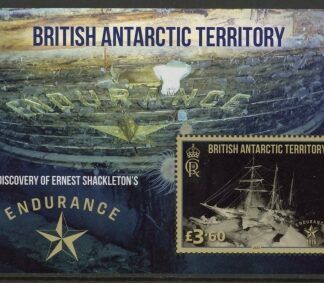 2024 British Antarctic - MS.866  Discovery of Shackleton's Endurance. mini sheet.  U/M (MNH)