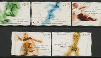 2004 Germany SG.3253-7 Sport Promotion Fund Set of 5 values U/M (MNH)