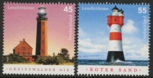 2004 Germany SG.3279-80 Lighthouses Set of 2 values U/M (MNH)