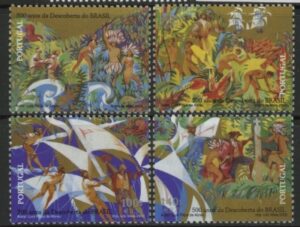 2000 Portugal  SG.2770-3 500th Anniv of Discovery of Brazil Set of 4 values U/M (MNH)