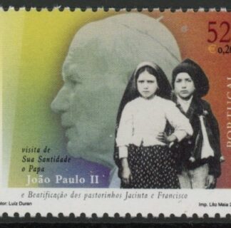 2000 Portugal SG.2777 Papal Visit U/M (MNH)
